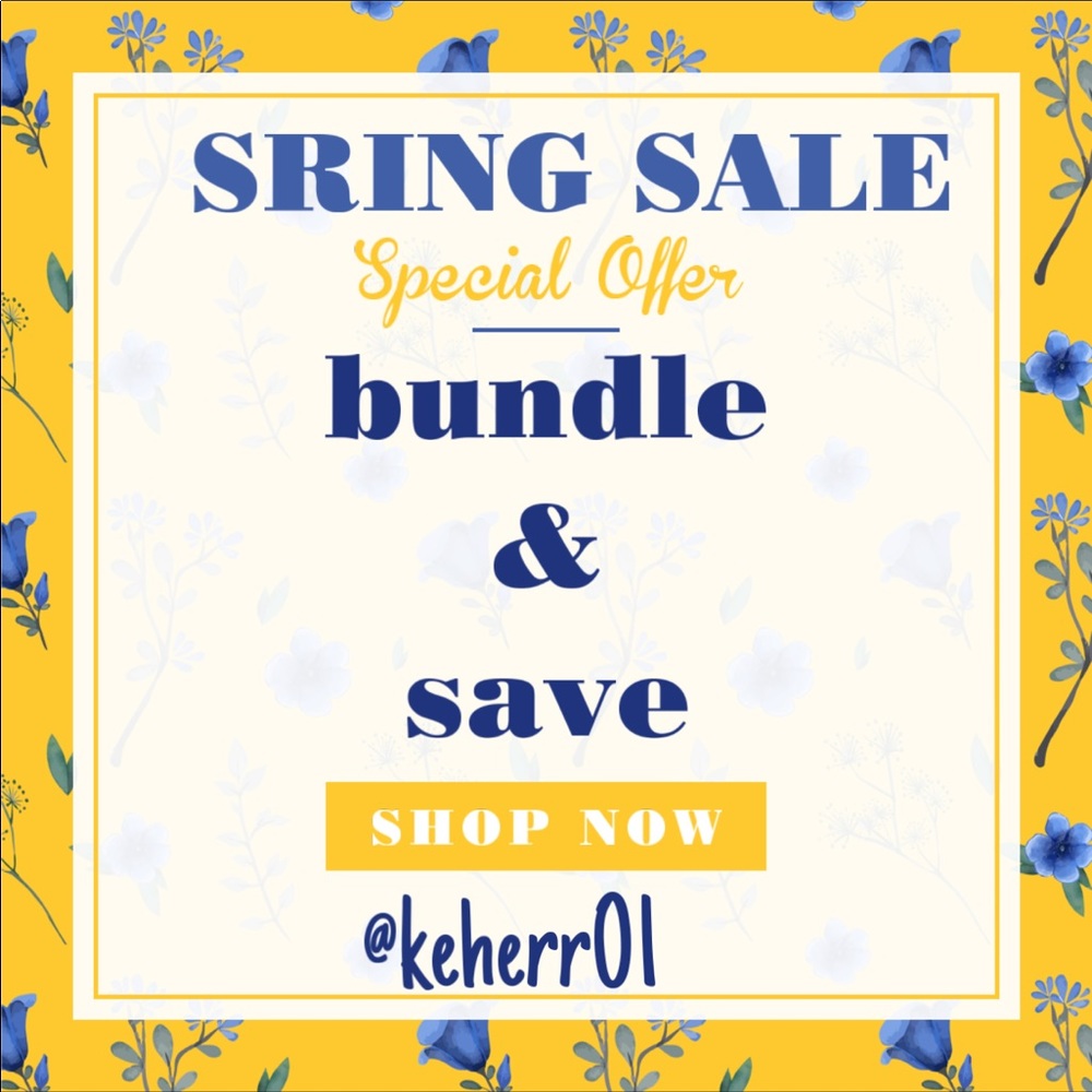 Spring sale! Bundle & Save!
